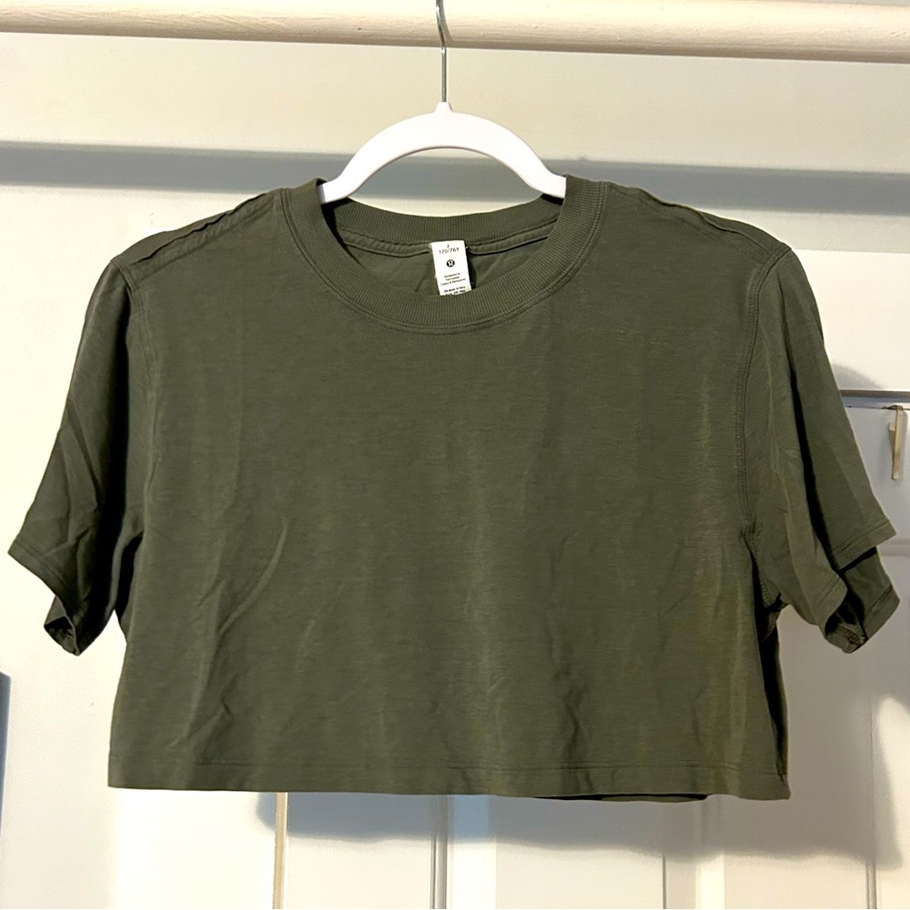 Lululemon All Yours Cropped T-Shirt